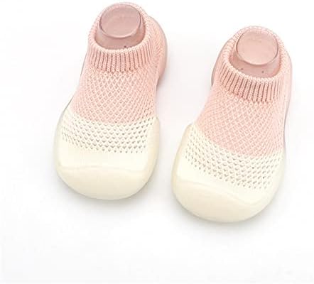 Мешани пешаци чевли чорапи еластични бебиња мрежи бои новороденче прво дете во затворено бебешки чевли новородени летни чевли