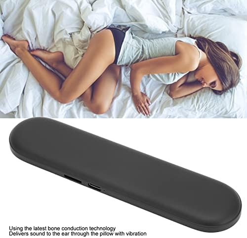 Bluetooth Перница звучник за спиење, преносен мини за спиење на мини коски со стерео бас за длабоко спиење, звучник за перници за странични спиење Возрасни и бебе