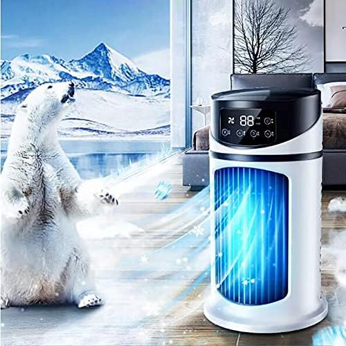 Мини климатик за спална соба - Ладилник за испарување на воздухот за просторија со 6 -степен прилагодување на брзината на ветерот