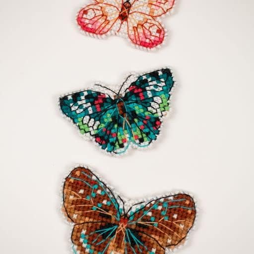 Комплет за пластично платно пластика на риолис, се зголемуваат пеперутки