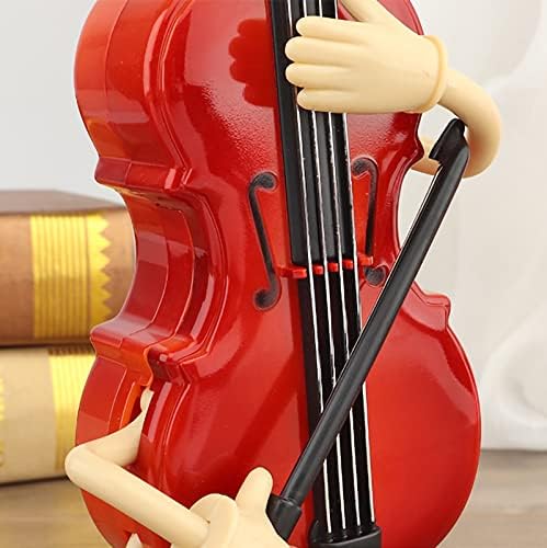 Aniic Music Box Ретро виолончело музичка кутија Креативност Музичка кутија украс, подарок за свадби на в Valentубените Божиќ