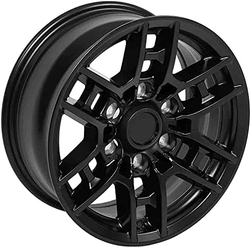 OE Wheels LLC TY17-16070-6550-13B1 сатенско црно тркало насликано