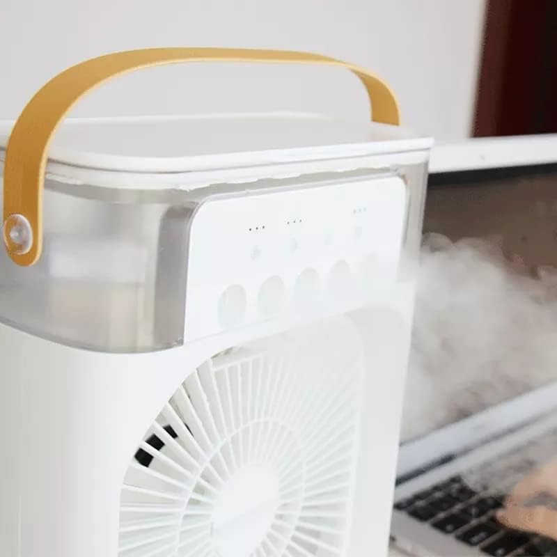 Quesheng USB вода магла за навлажнување на вентилаторот Дома на отворено магла вентилатор Електричен вентилатор за ладење на