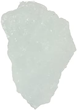 5.3 КТ. Исцелување кристално аква небо Аквамарин груб скапоцен камен сурова лековито лекување за јога, медитација, чистење на