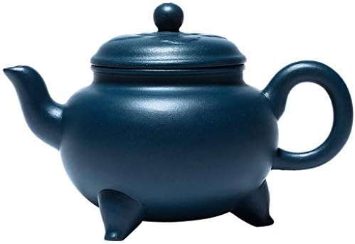 WIONC голем капацитет кинески стил чај сад виолетова глинена чајница за убавина котел сурова руда рачно изработен чај сет