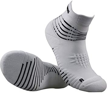 Елита 3Д Мулти-Спортски Чорапи Со Анти-Стрес-Блистер Влага Фитил Влакна за Мажи &засилувач; Жените Лајт-Компресија 2 Пара