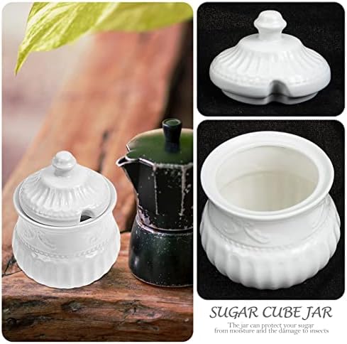 Housoutil jar чаши кафе, керамички зачинети садови порцелански сад со сол со капаче керамички сад шеќер сад шеќер држач за шеќер
