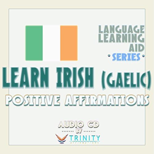 Серија за помош за учење јазик: Научете ирски позитивни афирмации Аудио ЦД