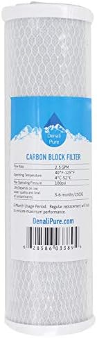 7 - Пакет Замена За Американскиот Водоводџија СТОС - 100 Активиран Јаглероден Блок Филтер-Универзален 10 инчен Филтер Компатибилен