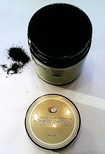 Одделение за храна на четкари чисти сите природни кокосови школка активиран јаглен за белење на забите, оригинал