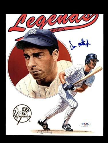 Don Mattingly PSA DNA потпиша 8x10 coverphoto yankees Autograph - автограмирани фотографии од MLB