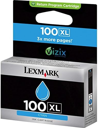 Lexmark 14n1069 кертриџ со високо -приноси, цијан - во пакување на мало