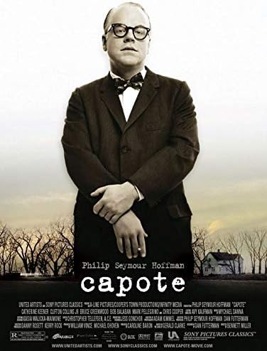 Capote 27 x40 D/s Оригинален филм Постер Еден лист 2005 Филип Сејмур Хофман Труман
