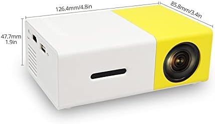 LHLLHL Преносен LED MINI Projector Home Theater Game Video Player SD Компатибилен USB звучник YG-300 Child Beamer