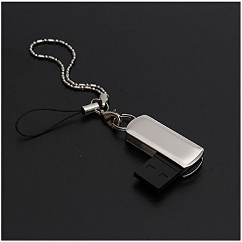 Сребрена 4GB Вртливата USB 2.0 Кристално Флеш Диск Меморија За Складирање Палецот U диск од 24/7 продавница