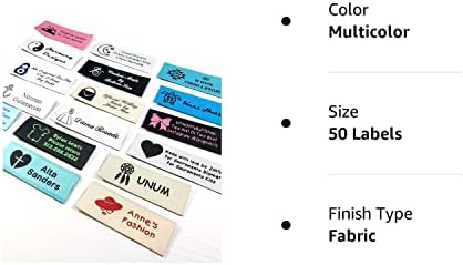 Етикетирани ткајачи од суштинско значење ткаени ознаки за шиење за шиење, плетење, занаети и мал бизнис
