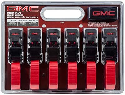 GMC G5000 RED 1 x 14 'солиден трајни ленти за вртење на ленти, 6 пакувања
