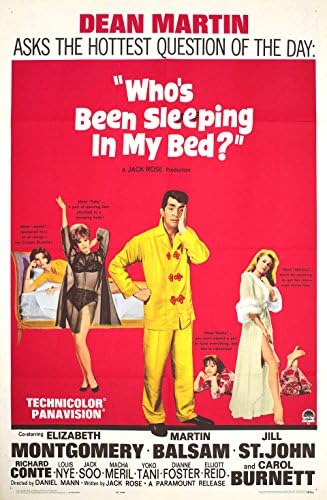 Кој спиеше во мојот кревет? 1963 година САД по еден лист постери