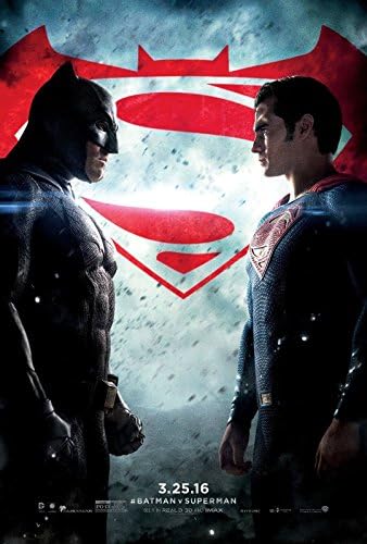 Бетмен против Супермен: Зора на правдата - 27 x40 Постери за филмови D/S Origina Еден лист AMC DC Henry Henry Cavill Ben
