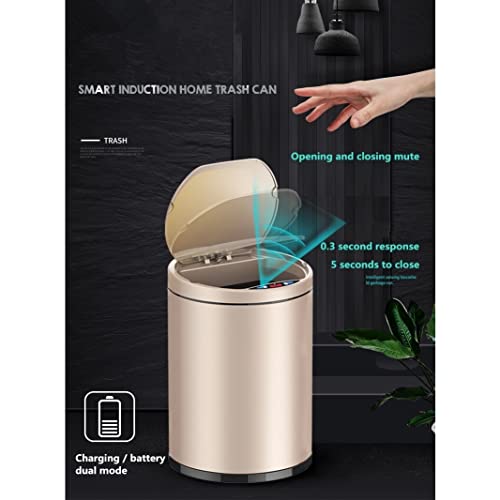 Н/А интелигентна корпа за отпадоци домашна дневна соба спална соба кујна бања автоматска индукциска отпадоци конзерва за ѓубре