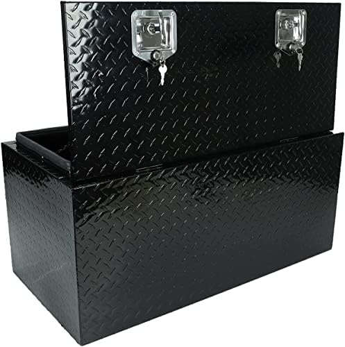 36X18 X16 Тешки Алуминиумски Пикап Кревет Дијамантска Плоча Шара Кутија За Алат За Камиони, Водоотпорна Кутија За Складирање