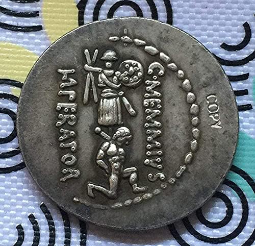 Предизвик Монета Римски Копија Монети Тип 50 Копија Орнаменти Колекција Подароци Монета Колекција