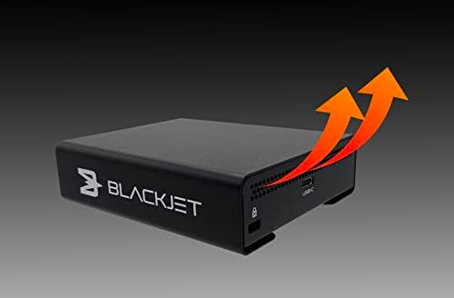 Blackjet TX - 1s SxS Медиуми Читач Thunderbolt 3, Видео, 4K, Емитување, DIT, Работниот Тек, Кино, Производство