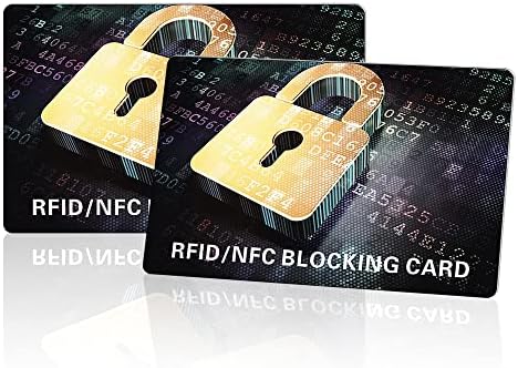 8 парчиња картички за блокирање на РФИД, Заштита на картички NFC без контакт, заштитник на кредитни картички без контакт за