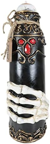 Подарок за еброс Вика окултно вештерство злото предводено светло декоративно шише со напивки со рацете на скелети и граници