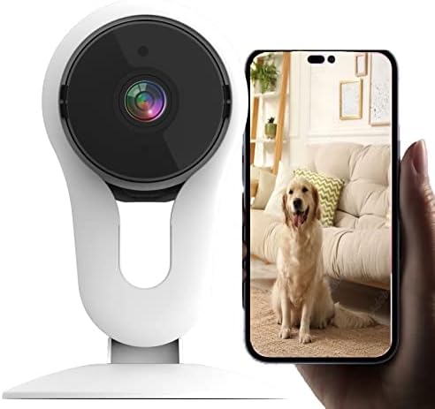 Gabba Goods G-Home Паметен надзор на камера со висока дефиниција дома безжична камера за бебиња/миленичиња со видео снимање,