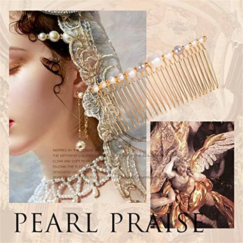 N/A Pearl пофалби со високи серии барокна коса комбинираат антички стил ретро темперамент жени