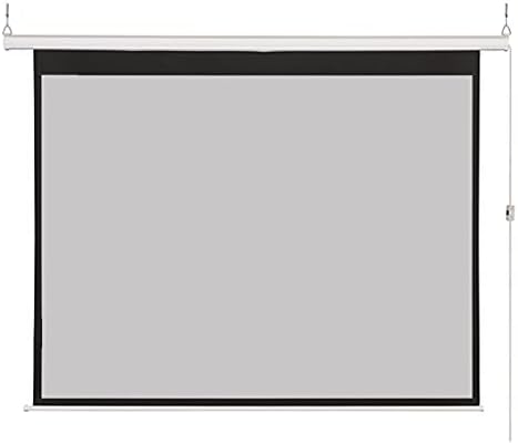 TWDYC 72 инчи 16: 9 мат сива ткаенина стакло стакло електричен моторизиран проектор екран дома кино деловно училиште бар