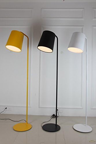 Котло -сите метални предни ламби, нордиски црно/бело/жолто железо за осветлување за осветлување приклучок за читање стоење на