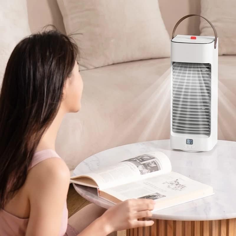 Quesheng преносен климатик мини клима за ладилник за воздух за канцеларија 3 брзина на брзина на воздухот овлажнувач