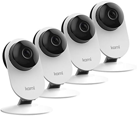 Безбедносна камера за купола на Yi 2PC и KAMI 4PC Security Home Camera пакет